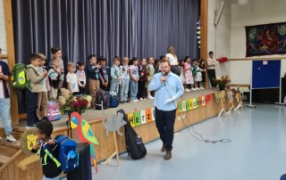 Einschulung der ersten Klassen
